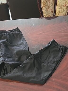 Almost Famous Black Elastic Waist Jogger Pants